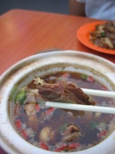 Mutton Paya Soup with meat