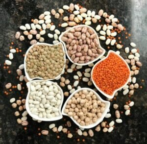 Beans and legumes rich in iron