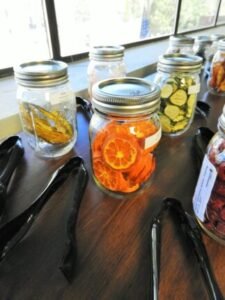 Storing Dehydrated Vegetables 