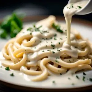 Substitute for heavy cream in Alfredo Sauce