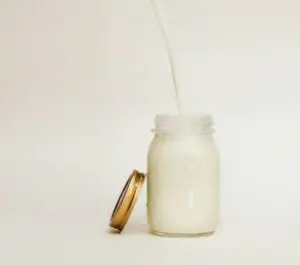 Heavy cream substitute for Milk