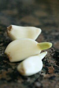 Sprouted Garlic Cloves