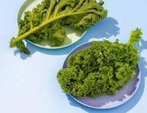 leafy green vegetables